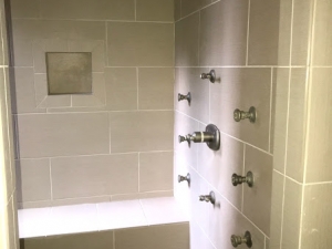 Custom Tile Shower Enclosure & Bathroom Remodel