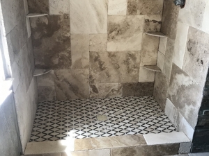 Custom Tile Shower Enclosure in Barnesville, GA