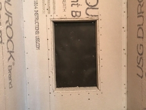 Shower Remodel 50's Cabin - Replacing Dry Rotted Wood & Installing Stone from Floor to Ceiling in Molena, GA