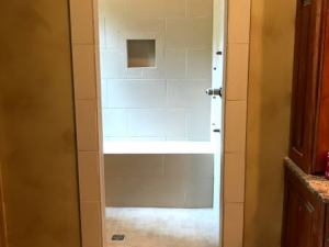 Custom Tile Shower Enclosure & Bathroom Remodel in Williamson, GA