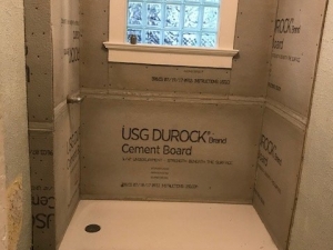 Subway Tile & Wood Plank Tile Installation