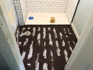 Subway Tile & Wood Plank Tile Installation