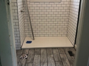 Subway Tile & Wood Plank Tile Installation